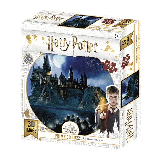 Játék 3D PUZZLE Harry Potter Hogwarts 500 ks 