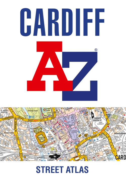 Kniha Cardiff A-Z Street Atlas A-Z maps