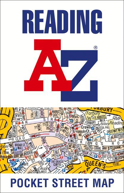 Tiskovina Reading A-Z Pocket Street Map A-Z maps