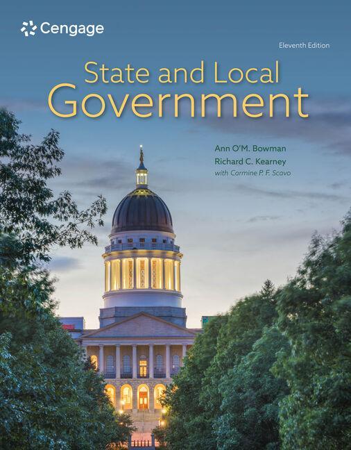 Boek State and Local Government BOWMAN KEARNEY