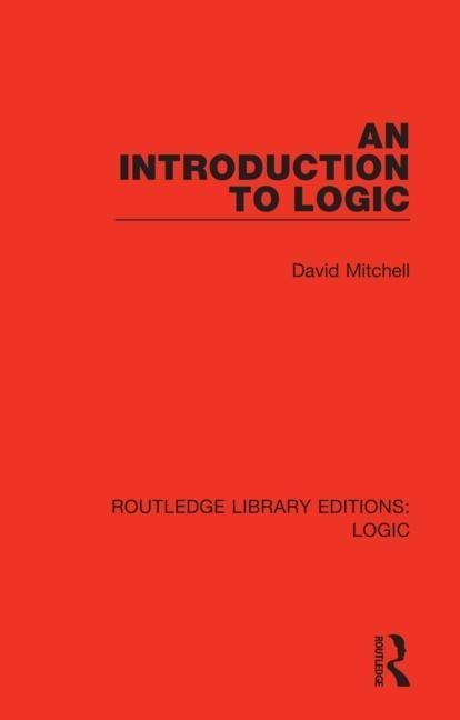 Knjiga Introduction to Logic David Mitchell