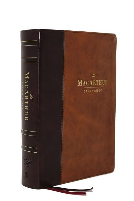Carte ESV, MacArthur Study Bible, 2nd Edition, Leathersoft, Brown, Thumb Indexed John F. Macarthur