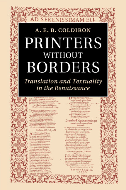 Knjiga Printers without Borders A. E. B. (Florida State University) Coldiron