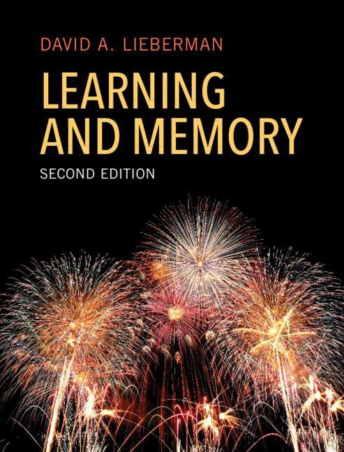 Libro Learning and Memory David A. Lieberman