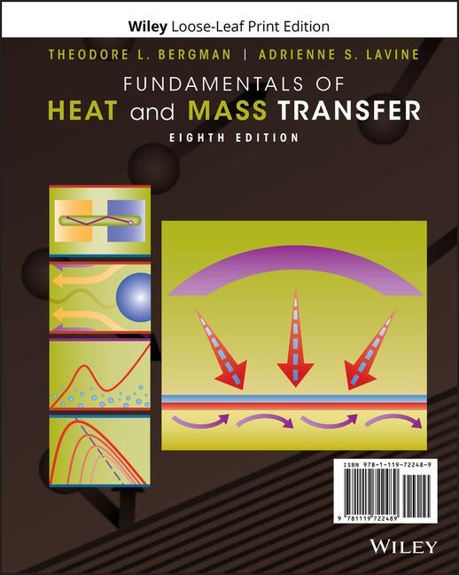 Livre Fundamentals of Heat and Mass Transfer Adrienne S. Lavine