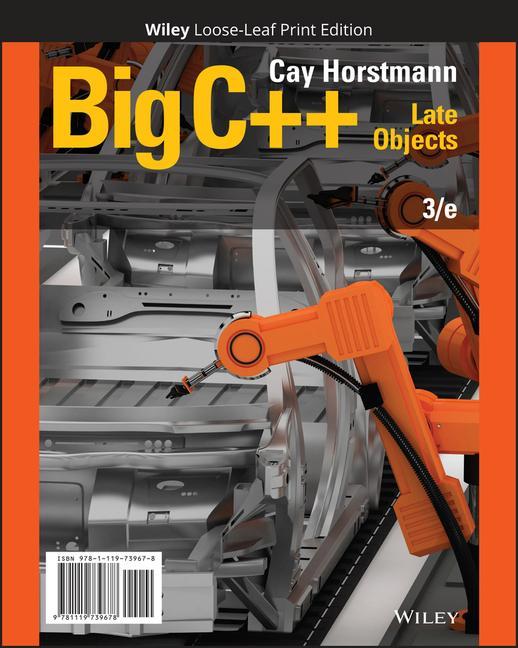 Книга Big C++: Late Objects Horstmann