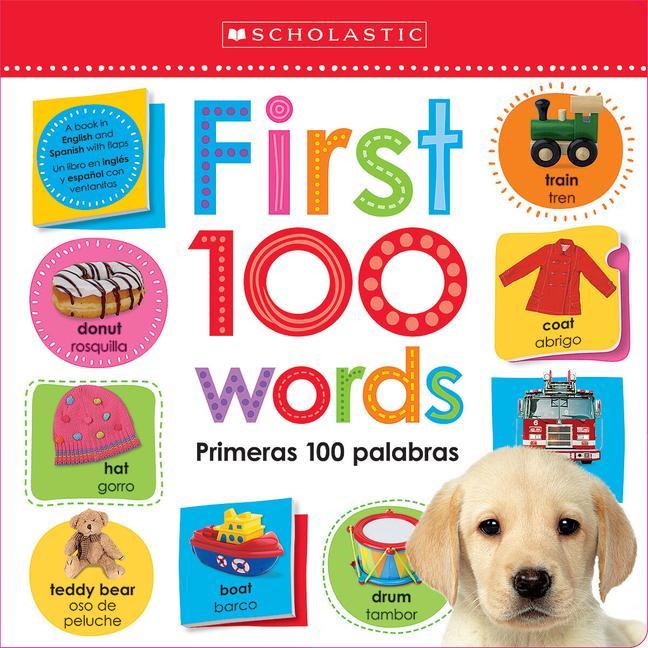 Könyv First 100 Words / Primeras 100 Palabras: Scholastic Early Learners (Lift the Flap) 