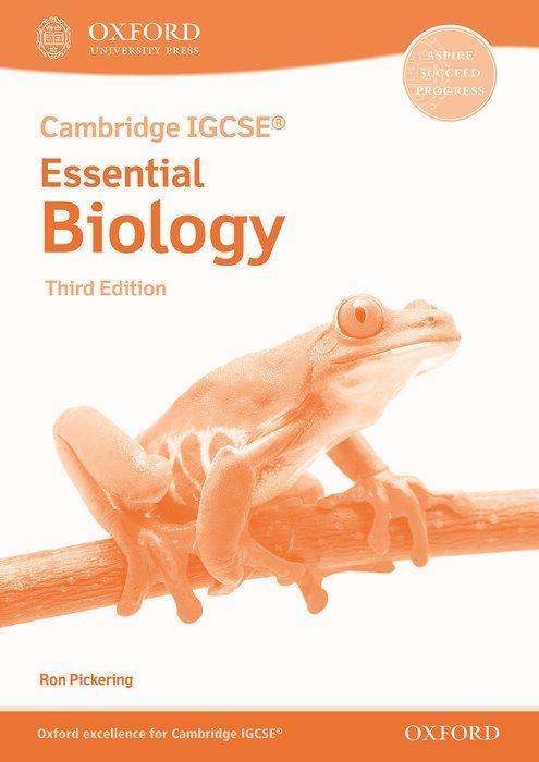 Kniha Cambridge IGCSE (R) & O Level Essential Biology: Workbook Third Edition ROGER NORRIS