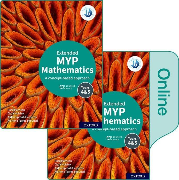 Książka MYP Mathematics 4&5 Extended Print and Enhanced Online Course Book Pack Rose Harrison