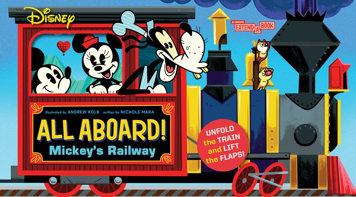 Kniha Disney All Aboard! Mickey's Railway (An Abrams Extend a Book) Andrew Kolb