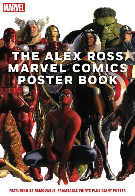 Könyv Alex Ross Marvel Comics Poster Book Marvel Entertainment