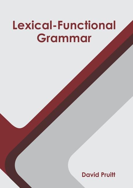 Book Lexical-Functional Grammar David Pruitt