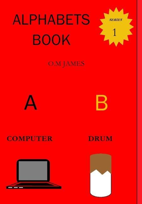 Book alphabets book O M James
