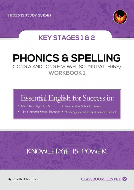 Boek Phonics & Spelling Workbook 1 Roselle Thompson