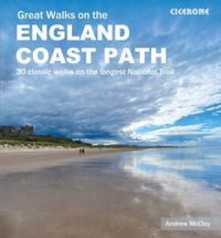 Könyv Great Walks on the England Coast Path Andrew McCloy