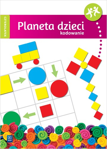 Kniha Planeta dzieci Kodowanie Czterolatek Wioletta Matusiak
