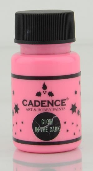 Carte Barva svítící ve tmě Cadence - růžová 