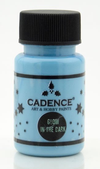Carte Barva svítící ve tmě Cadence - modrá 