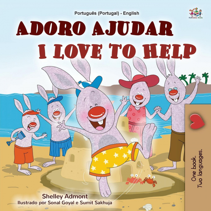Könyv I Love to Help (Portuguese English Bilingual Children's Book - Portugal) Kidkiddos Books