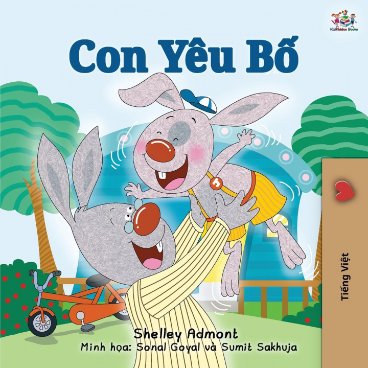 Kniha I Love My Dad (Vietnamese Book for Kids) Kidkiddos Books