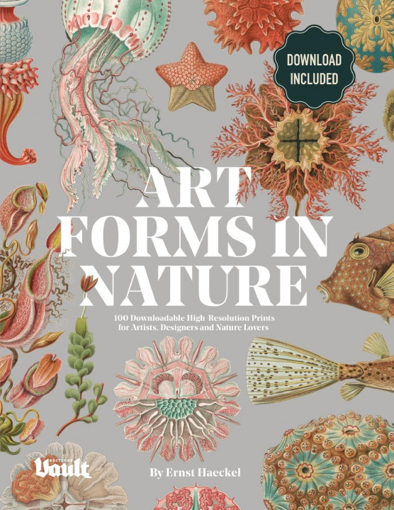 Carte Art Forms in Nature by Ernst Haeckel 