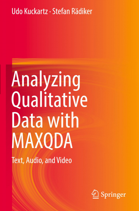 Livre Analyzing Qualitative Data with Maxqda Stefan Rädiker