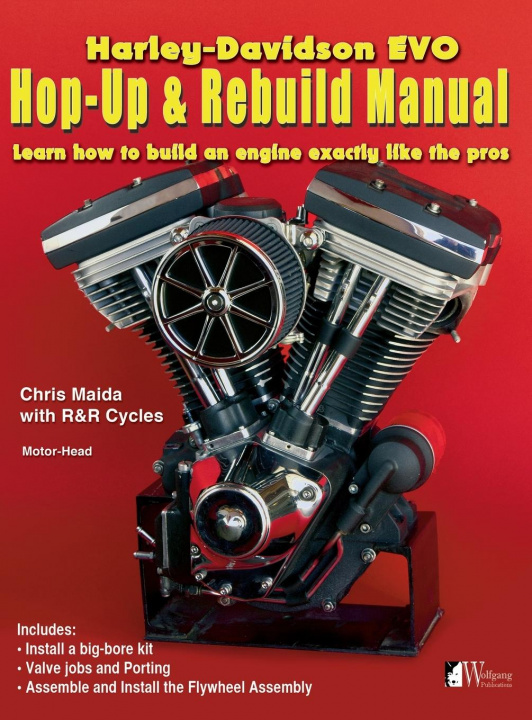 Kniha Harley-Davidson Evo, Hop-Up & Rebuild Manual 