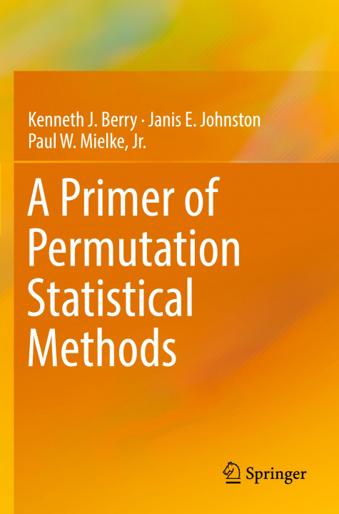 Livre Primer of Permutation Statistical Methods Janis E. Johnston