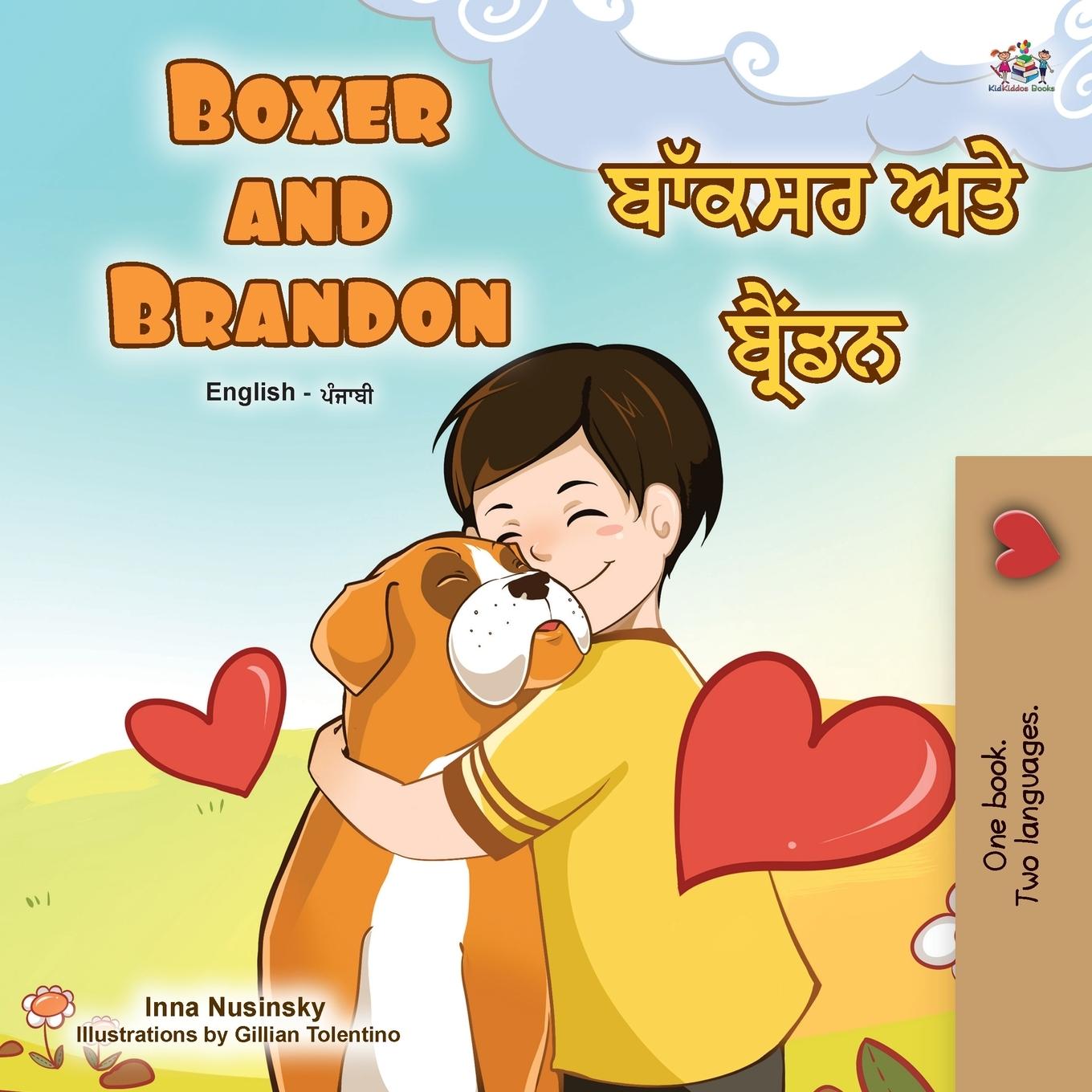 Kniha Boxer and Brandon (English Punjabi Bilingual Children's Book) Inna Nusinsky