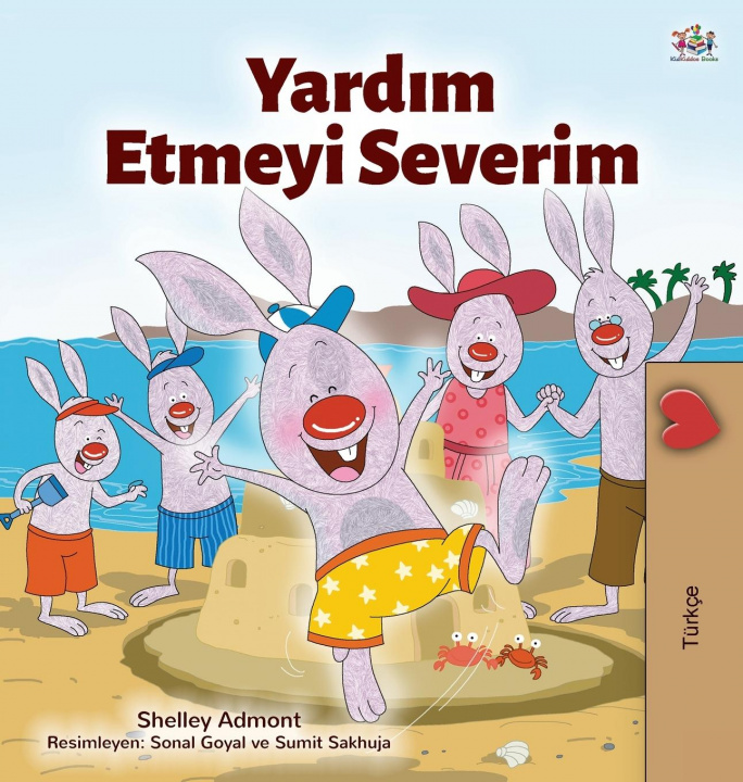Kniha I Love to Help (Turkish Children's Book) Kidkiddos Books