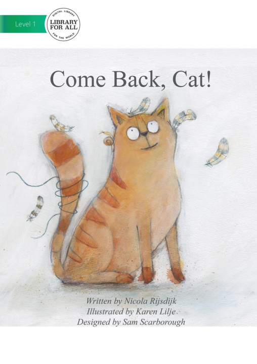 Buch Come Back Cat Nicola Rijsdijk