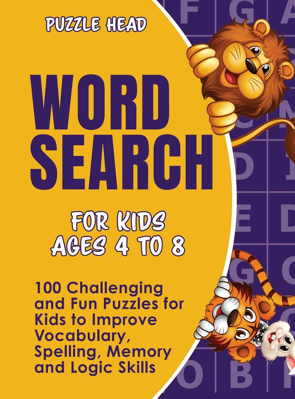 Carte Word Search for Kids Ages 4 to 8 