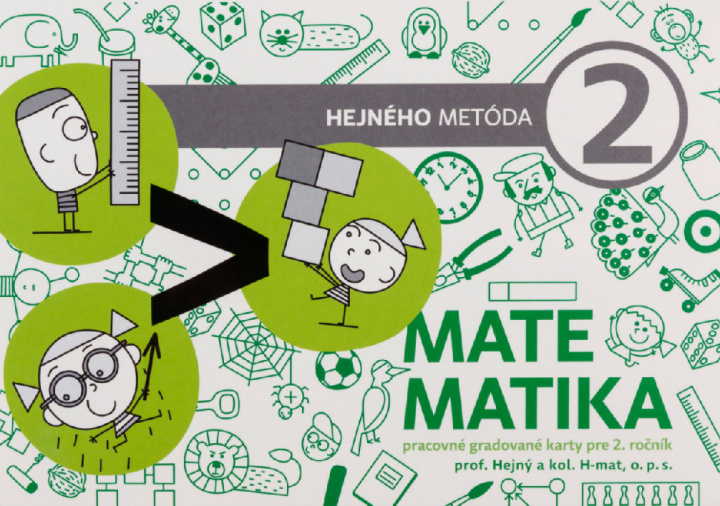 Kniha Matematika 2 - Pracovné gradované karty Milan Hejný