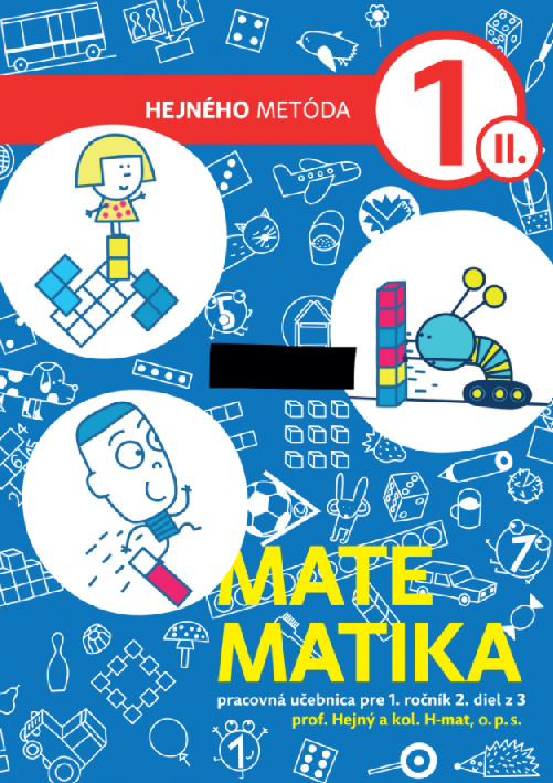 Kniha Matematika 1 - Pracovná učebnica II. diel Milan Hejný