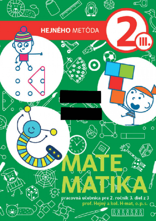 Kniha Matematika 2 - Pracovná učebnica III. diel Milan Hejný