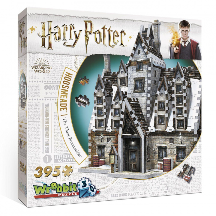 Hra/Hračka Wrebbit 3D Puzzle Harry Potter Hogsmeade 395 