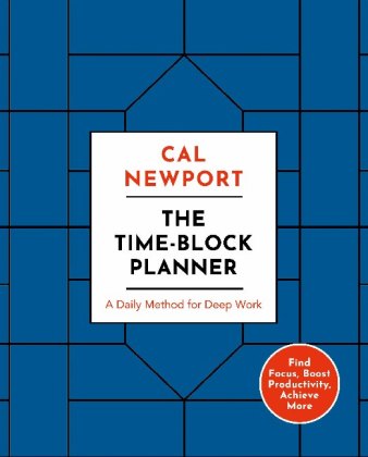 Book Time-Block Planner Cal Newport