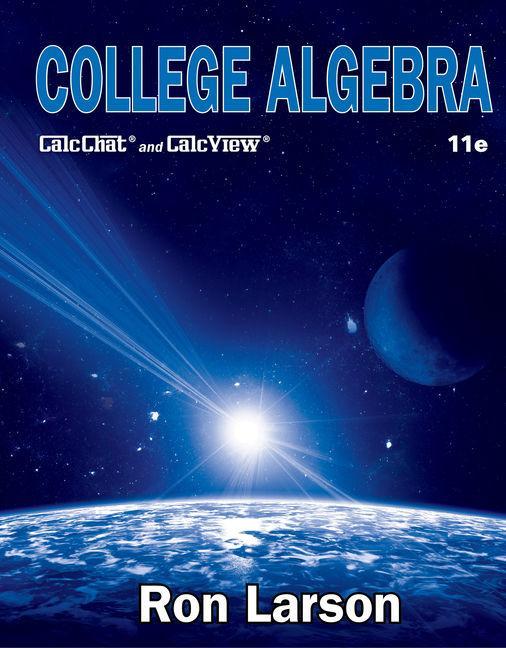 Kniha College Algebra Ron Larson