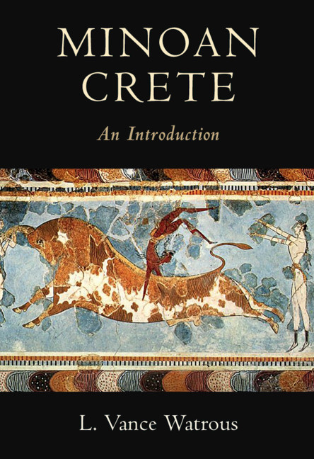 Carte Minoan Crete Watrous L. Vance Watrous