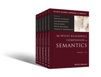 Carte Wiley Blackwell Companion to Semantics  5 Volume Set 