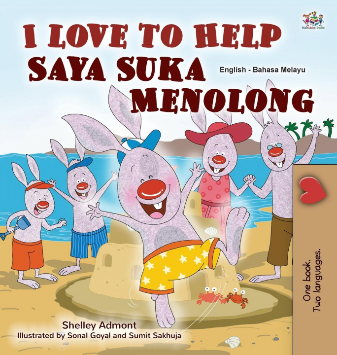 Kniha I Love to Help (English Malay Bilingual Book for Kids) Kidkiddos Books