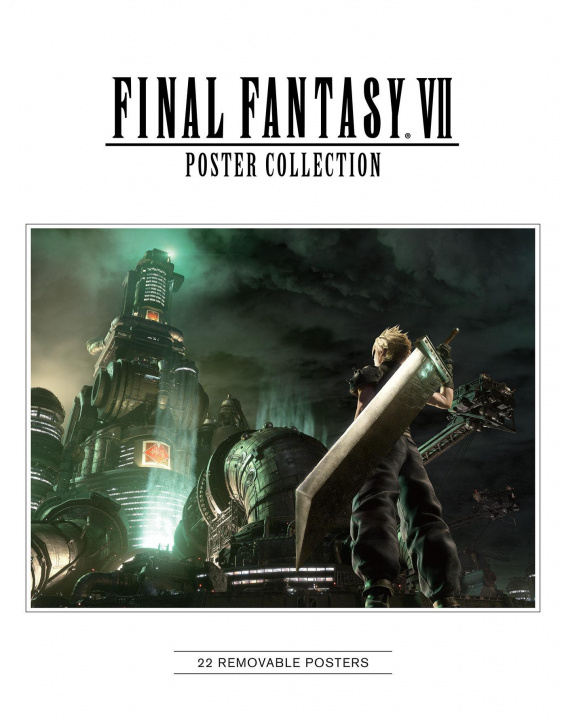 Książka Final Fantasy Vii Poster Collection Square Enix Square Enix