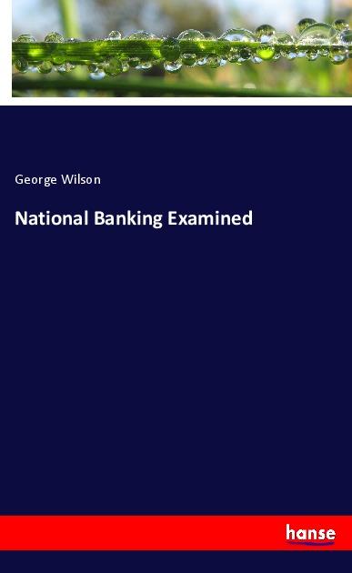 Knjiga National Banking Examined 