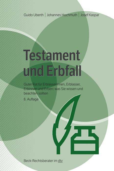 Knjiga Testament und Erbfall Johannes Hochmuth
