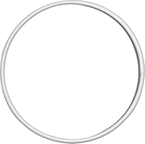 Kniha Drátěný kroužek bílý O 10 cm 