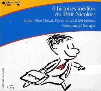 Audio 6 histoires inédites du Petit Nicolas, 1 Audio-CD René Goscinny