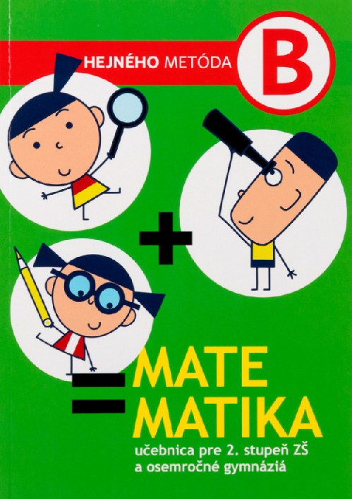 Kniha Matematika B - Učebnica Milan Hejný