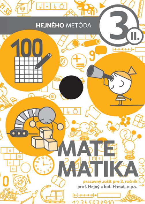 Book Matematika 3 - Pracovný zošit II. diel Milan Hejný