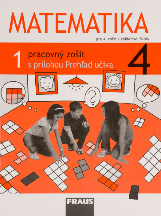 Kniha Matematika 4 - Pracovný zošit 1. diel Milan Hejný