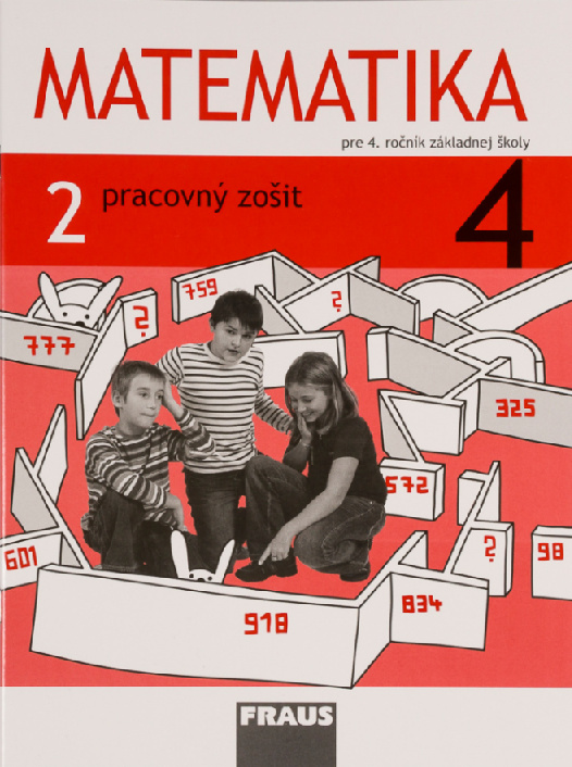 Книга Matematika 4 - Pracovný zošit 2. diel Milan Hejný